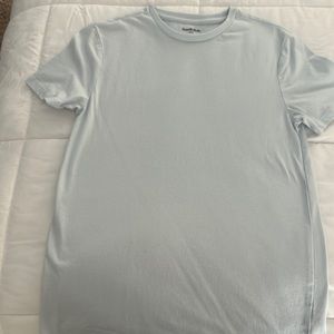 Never worn Baby blue solid t